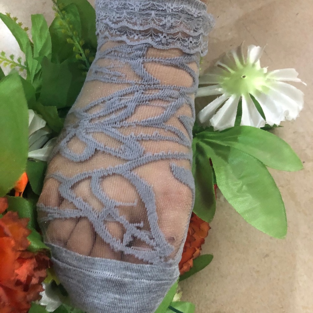 Fancy gray socks - Picture 2 of 9
